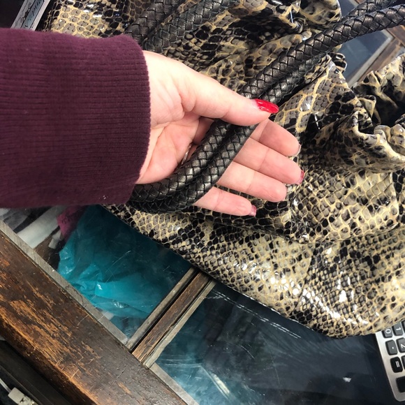 Brighton faux snake skin bag - Picture 6 of 8